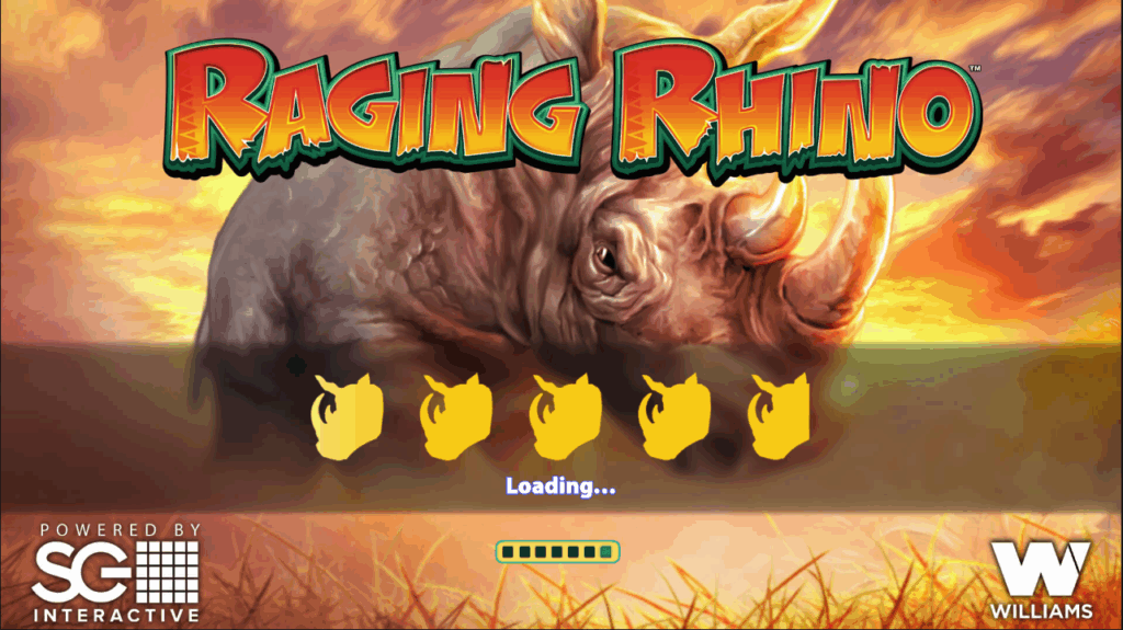 Raging Rhino loading screen