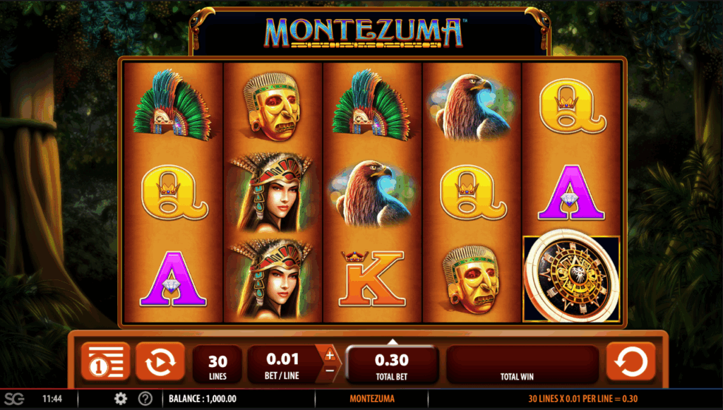 Montezuma gameplay