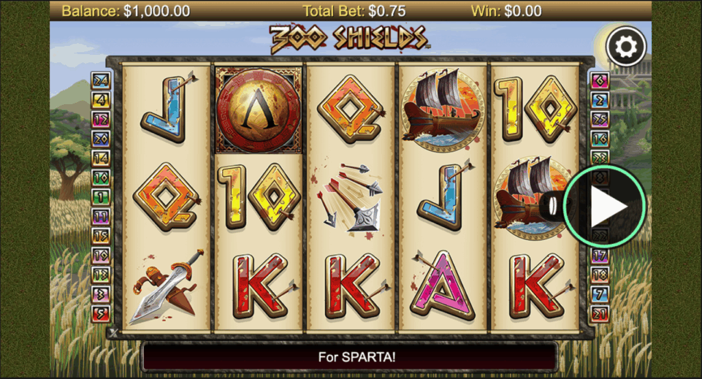 300 Sheilds gameplay.