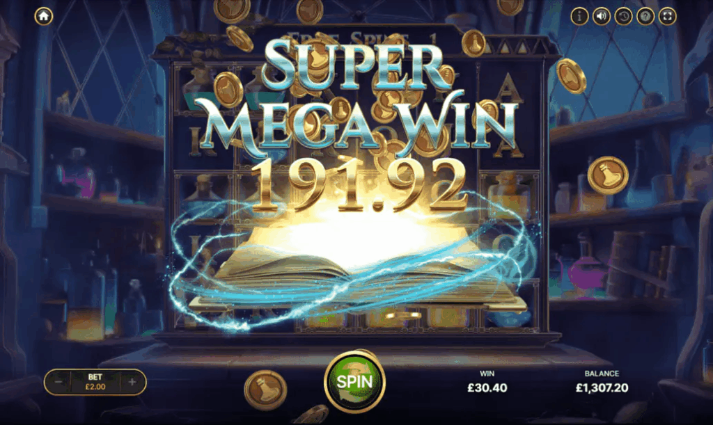 Magic Lab huge slot win