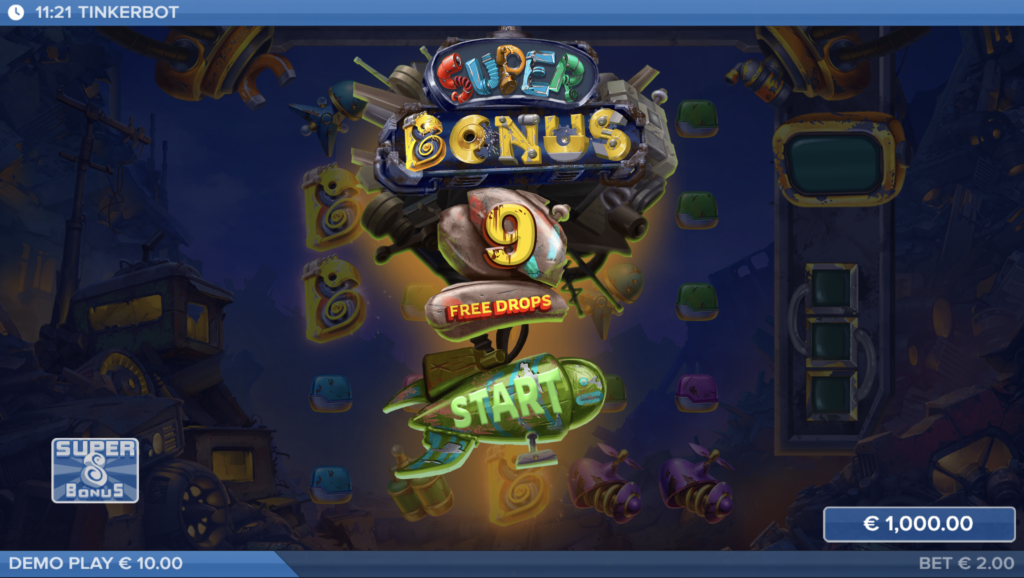 Tinkerbot free spins.
