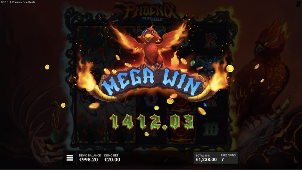 Phoenix DuelReels mega win