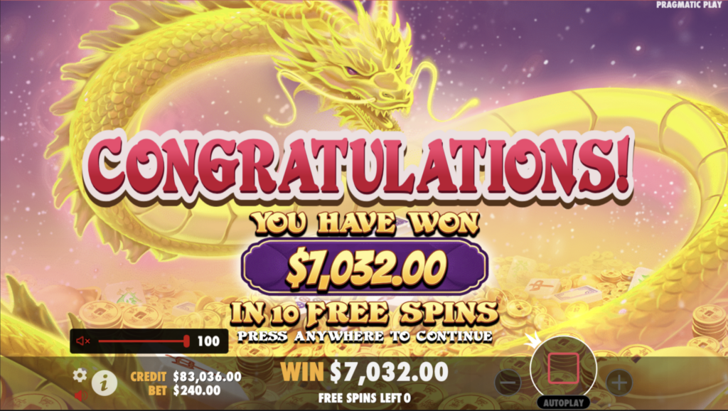 Mahjong Wins Super Scatter win