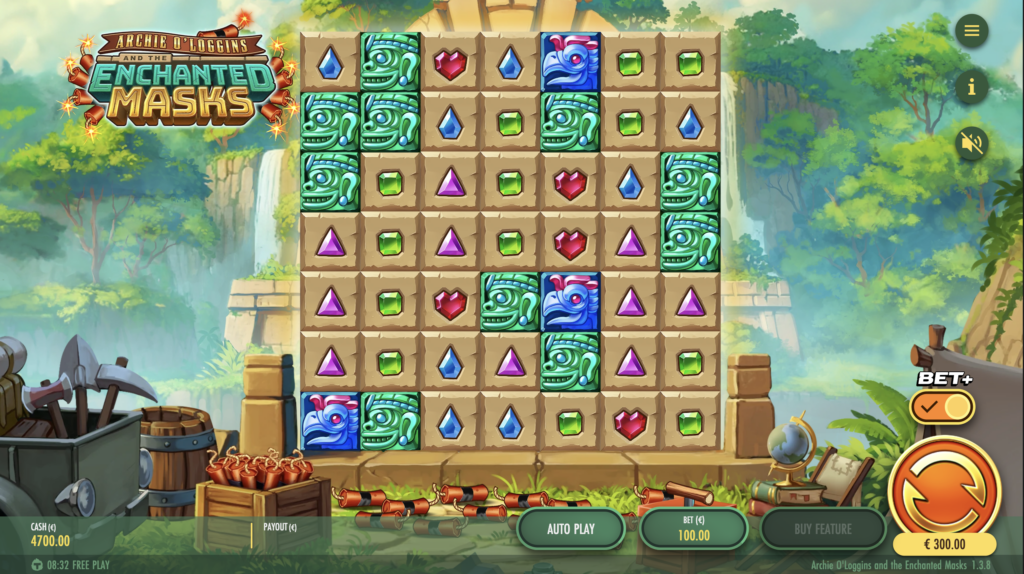 Archie O’Loggins and the Enchanted Masks gameplay