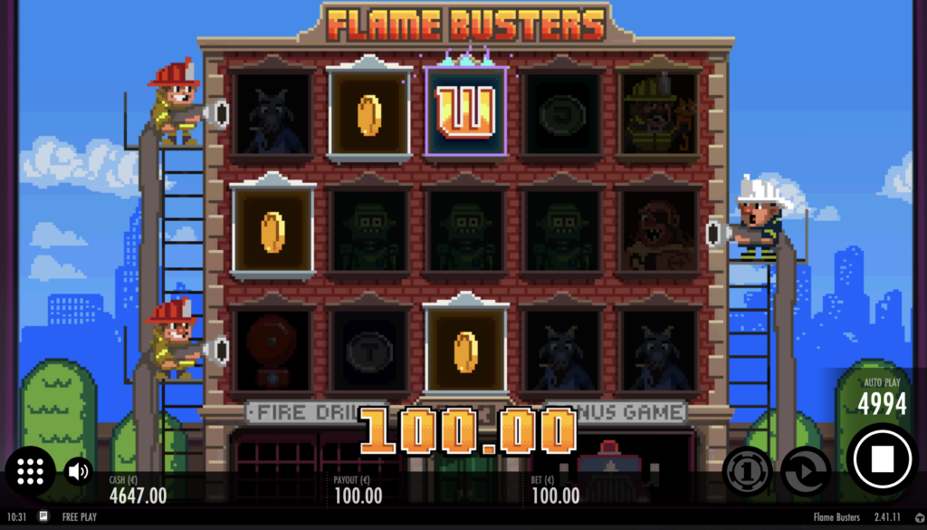 Flame Busters win.