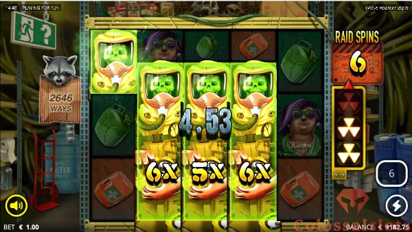 xWays Hoarder xSplit slot bonus feature gameplau