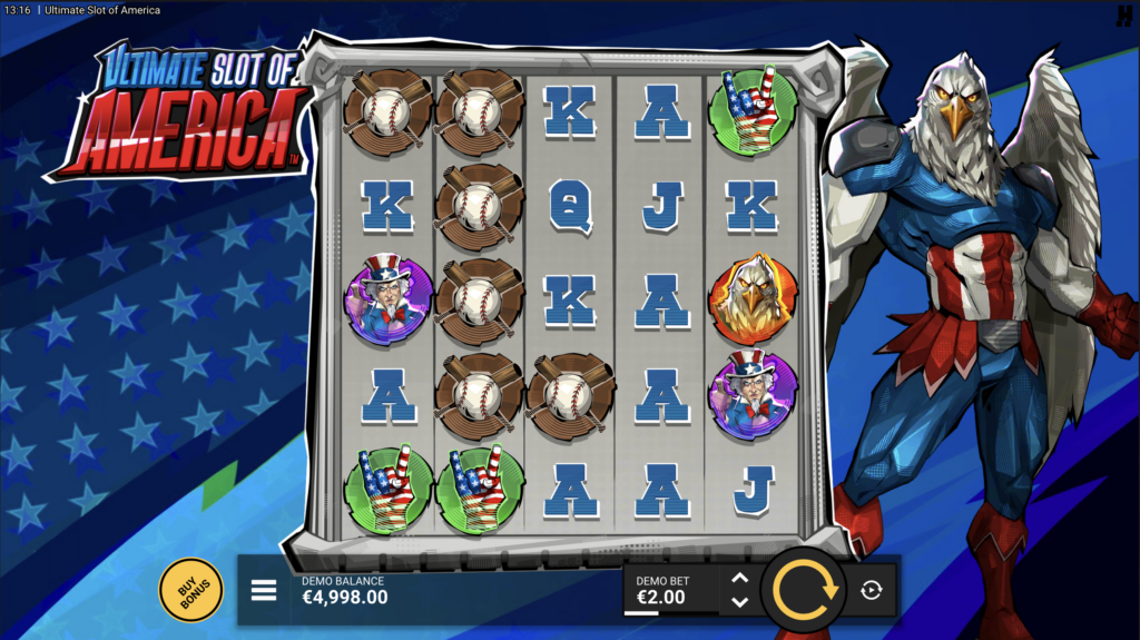 Ultimate Slot of America gameplay.