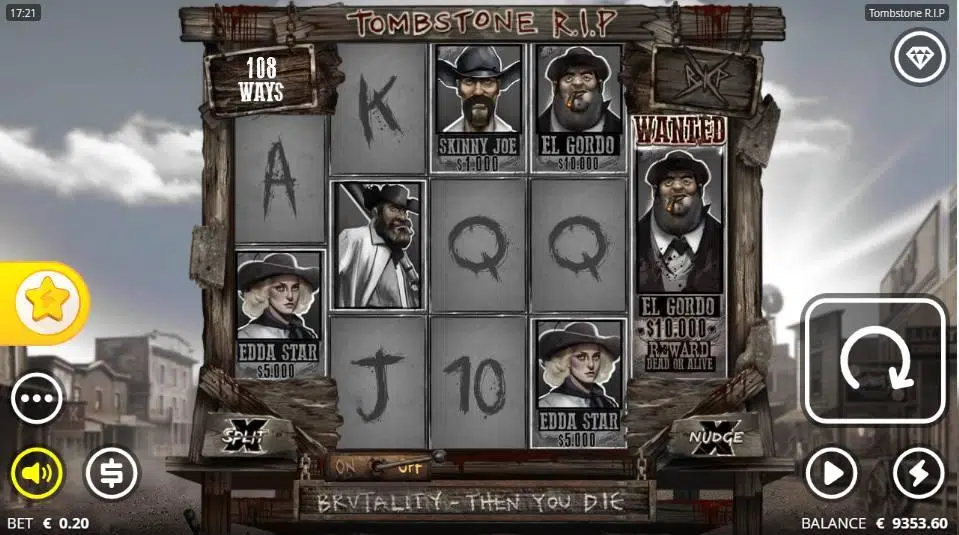 Tombstone RIP slot gameplay