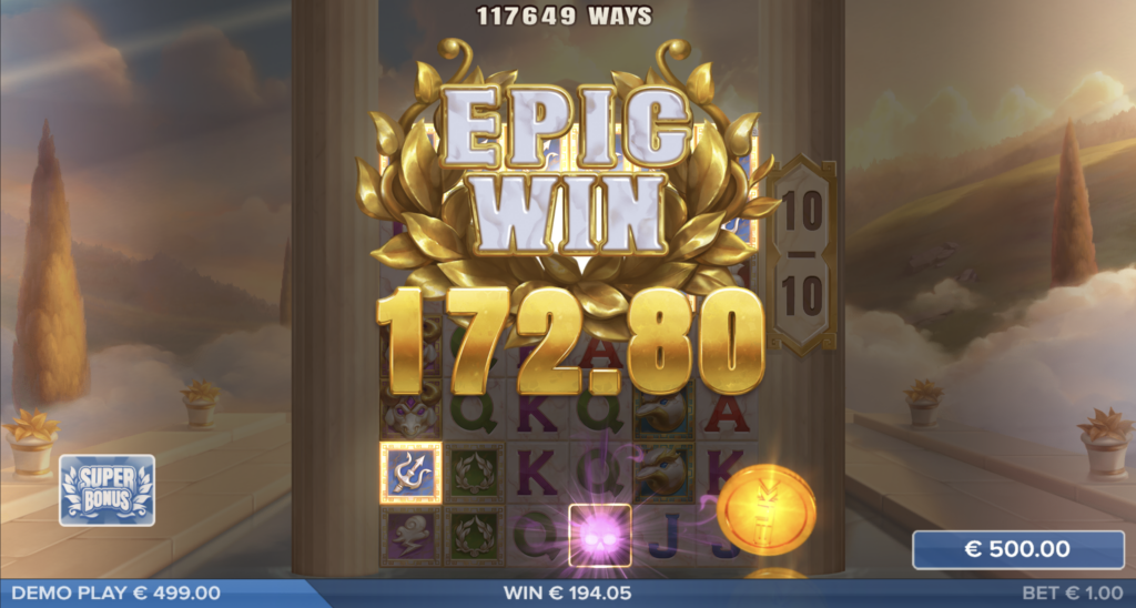 Elysian Gold epic win!