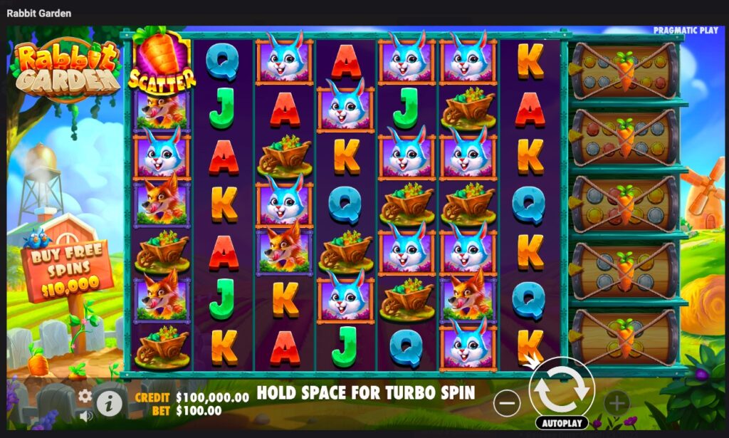 Rabbit Garden gameplay