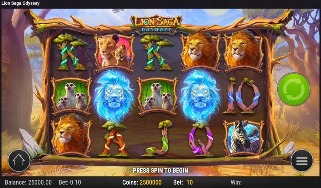 Lion Saga Odyssey gameplay