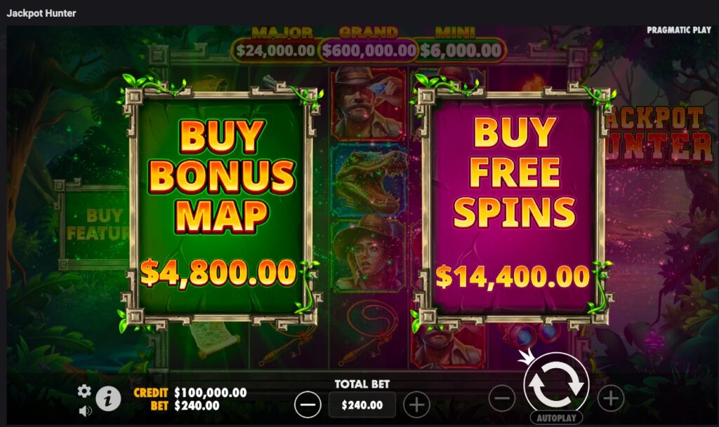 Jackpot Hunter bonus buy