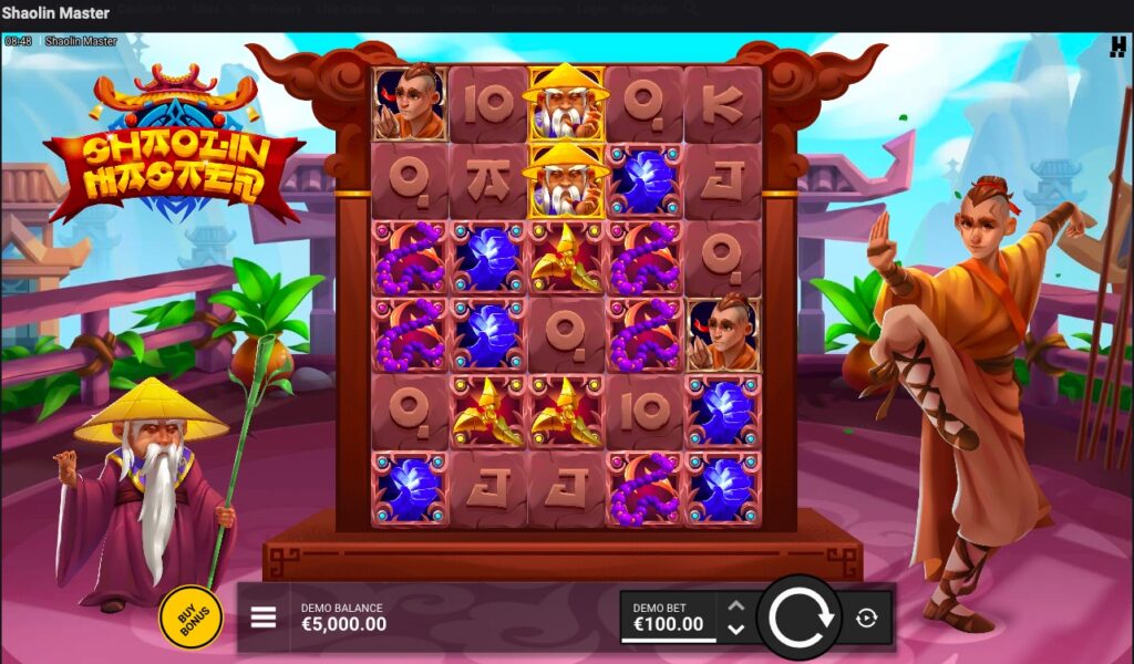 Shaolin Master gameplay