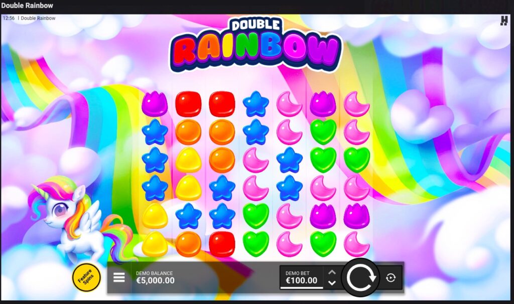 Double Rainbow slot gameplay