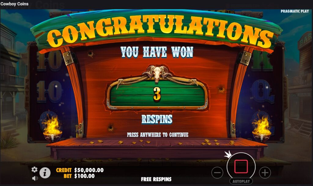 Cowboy Coins respins