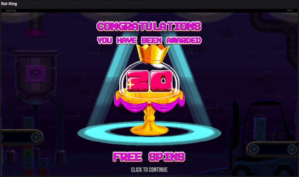 Rat King free spins