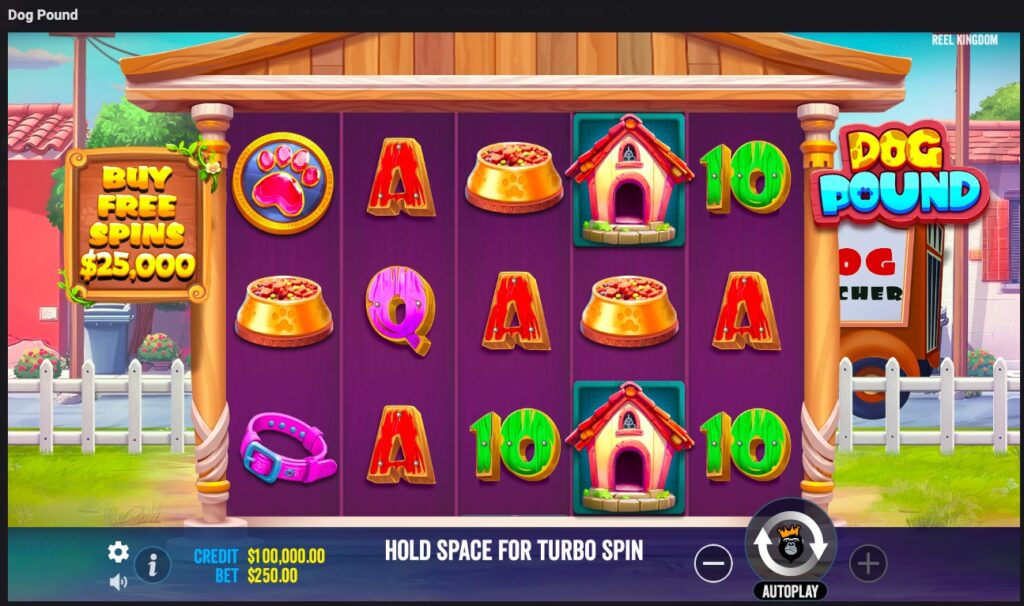 Dog Pound slot gameplay