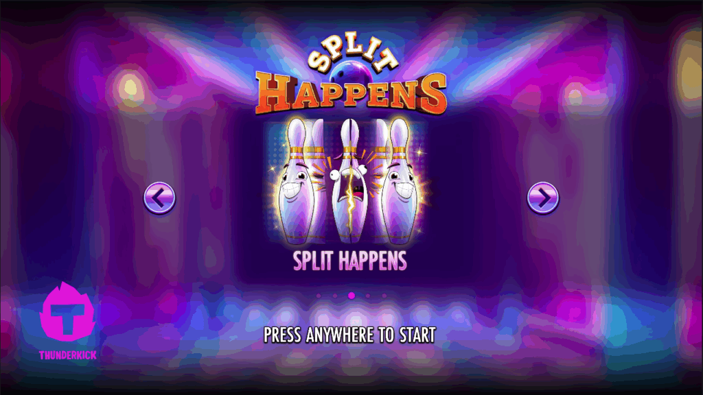 Split Happens - Welcome Page