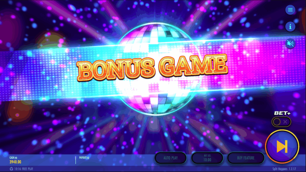 Split Happens - Bonus Game