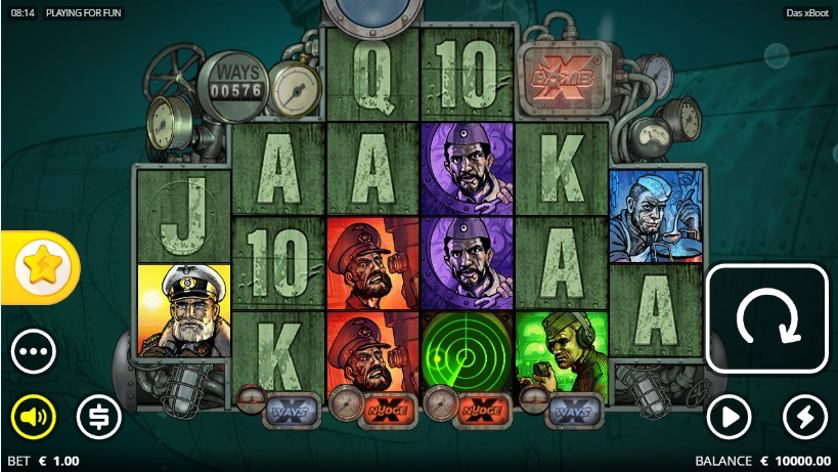 Das xBoot slot gameplay