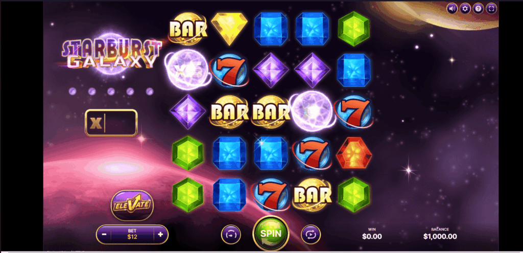 Starburst Galaxy gameplay.