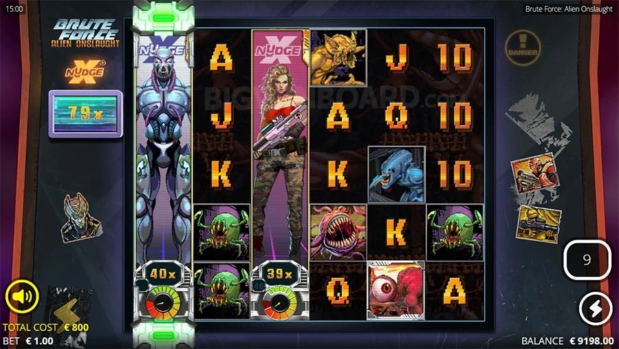 Brute Force Alien Onslaught gamepla 2