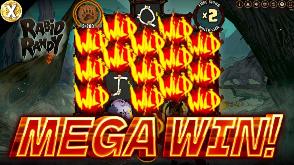 Rabid Randy mega win