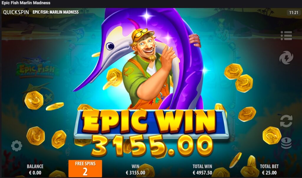 Epic Fish Marlin Madness epic win
