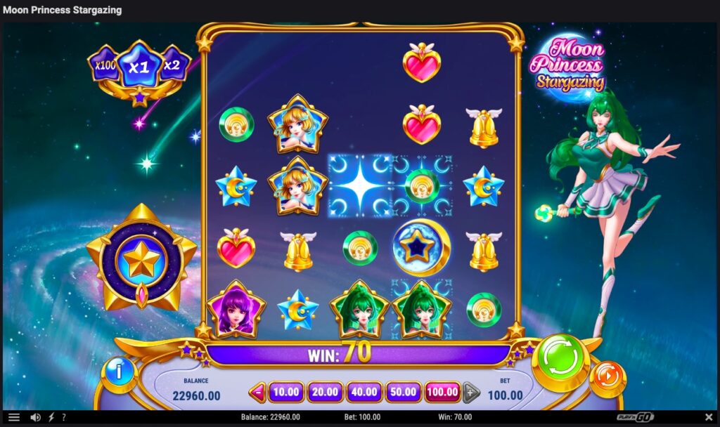 Moon Princess Stargazing win