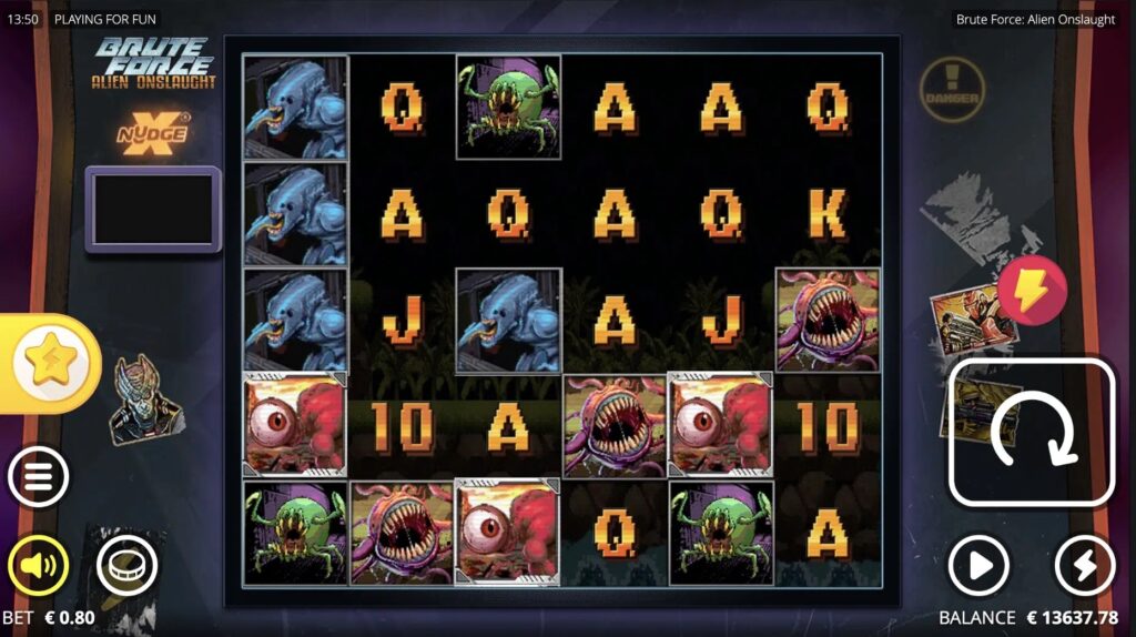 Brute Force Alien Onslaught gameplay