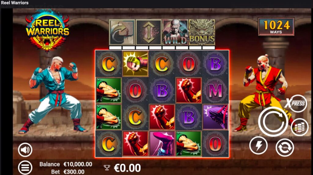 Reel Warriors gameplay