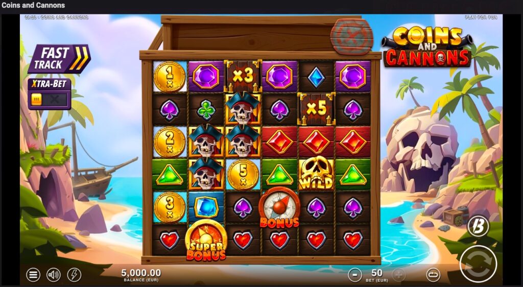 Coins and Cannons gameplay