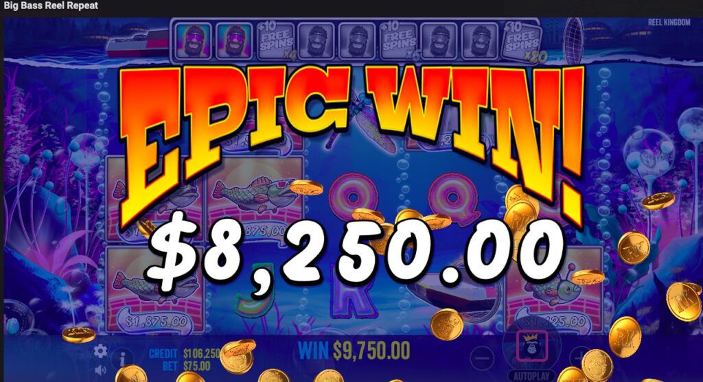 Big Bass Reel Repeat epic win