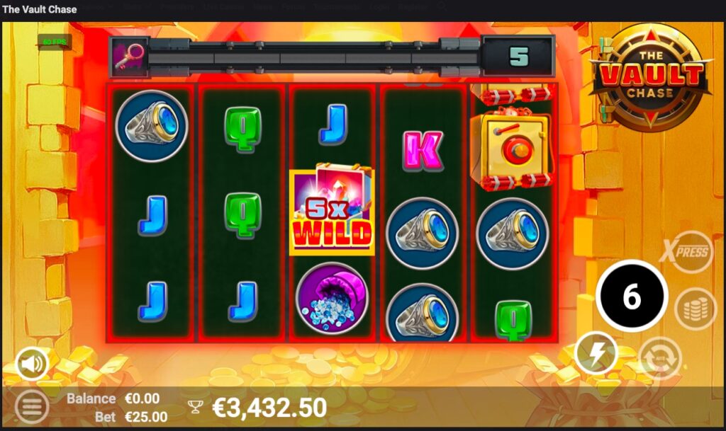 The Vault Chase wilds