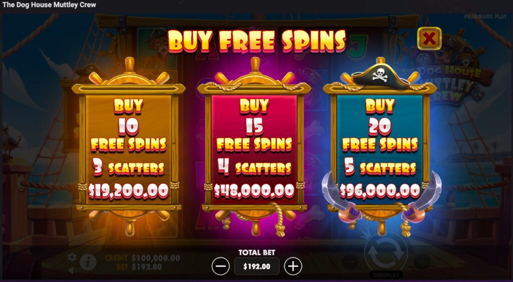 The Dog House Mutley Crew bonus buys