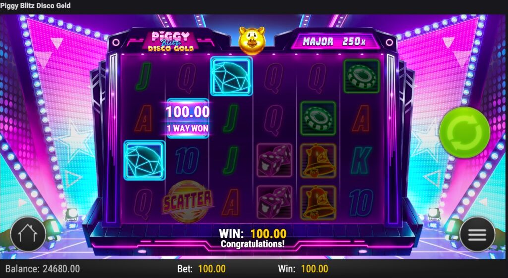 Piggy Blitz Disco Gold big win