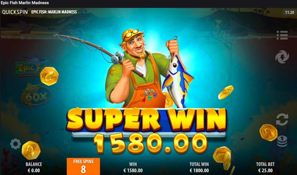Epic Fish Marlin Madness super win