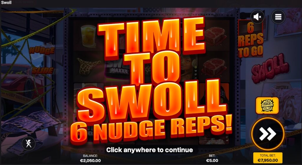 Swoll free spins