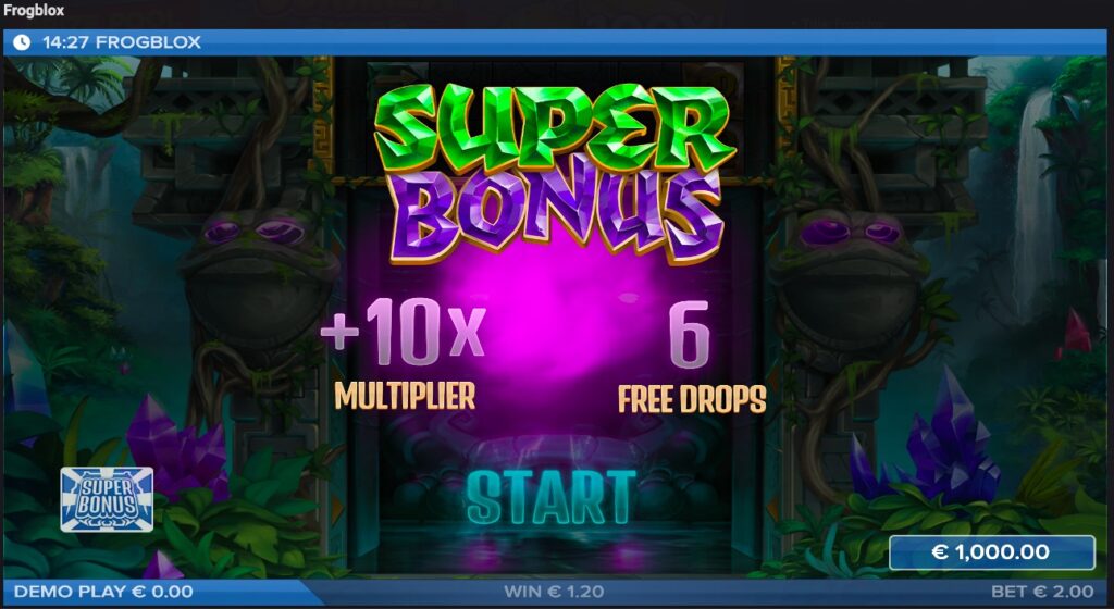 Frogblox free spins