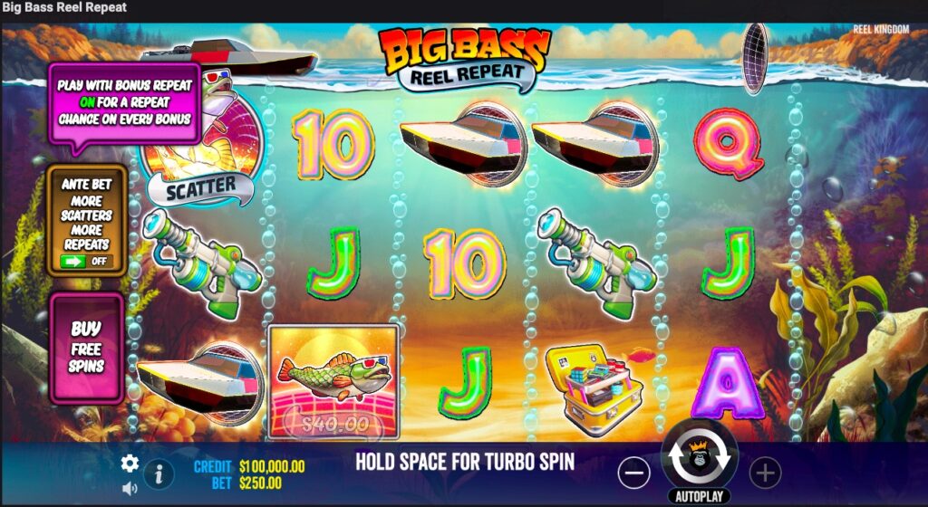 Big Bass Reel Repeat gameplay