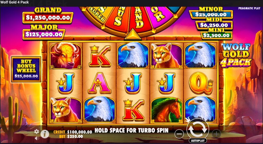 Wolf Gold 4 Pack gameplay