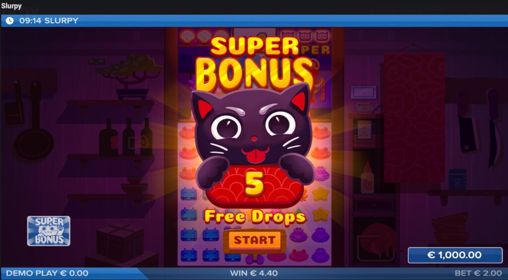Slurpy free spins buy
