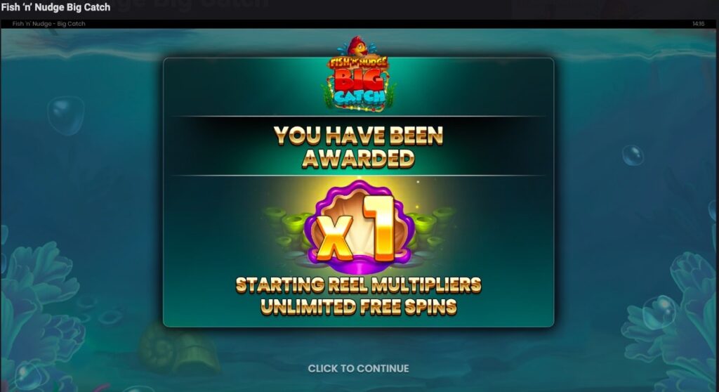 Fish ‘n’ Nudge Big Catch win