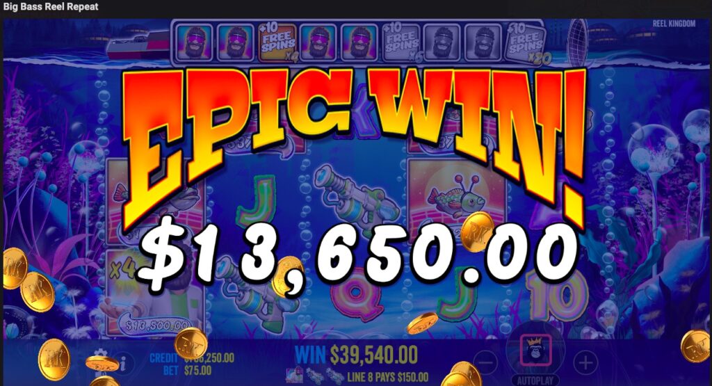 Big Bass Reel Repeat epic win 2