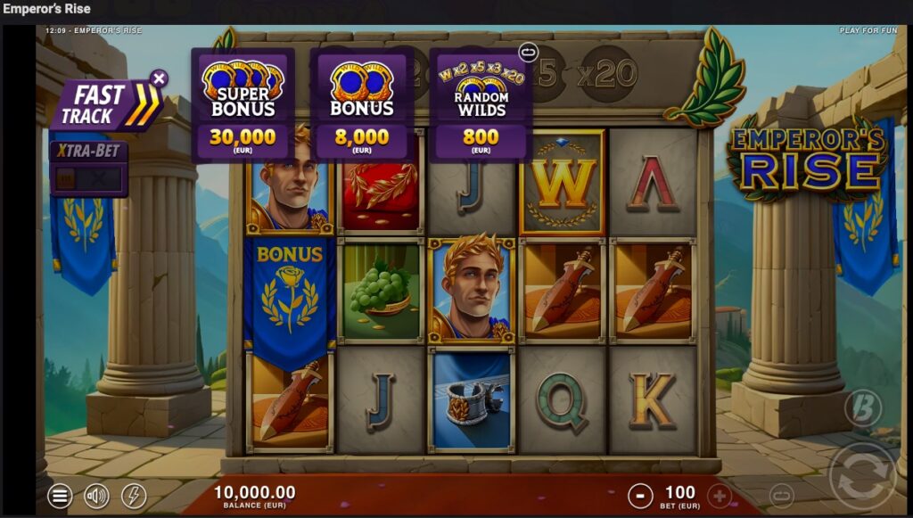 Emperor's Rise buy feature options