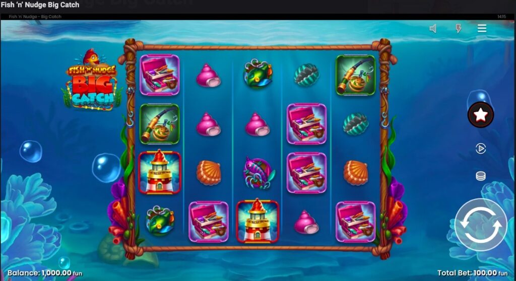 Fish ‘n’ Nudge Big Catch gameplay