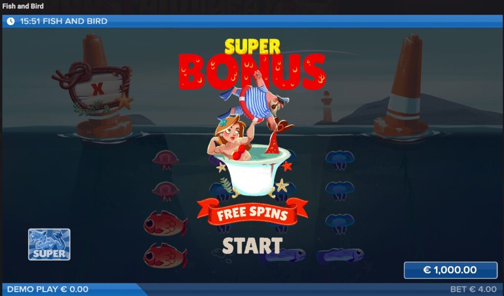 Fish and Bird bonus round