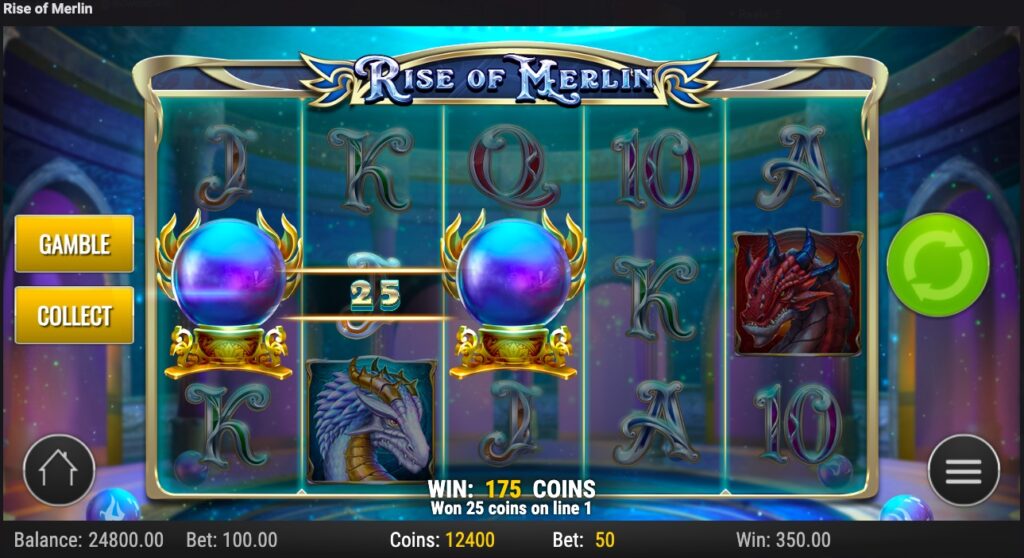 Rise of Merlin winning spin