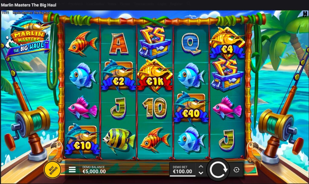Marlin Masters The Big Haul gameplay.