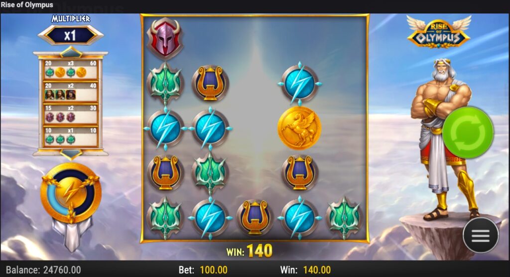 Rise of Olympus Gameplay